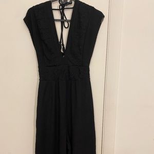 ZARA Black Jumpsuit Size S